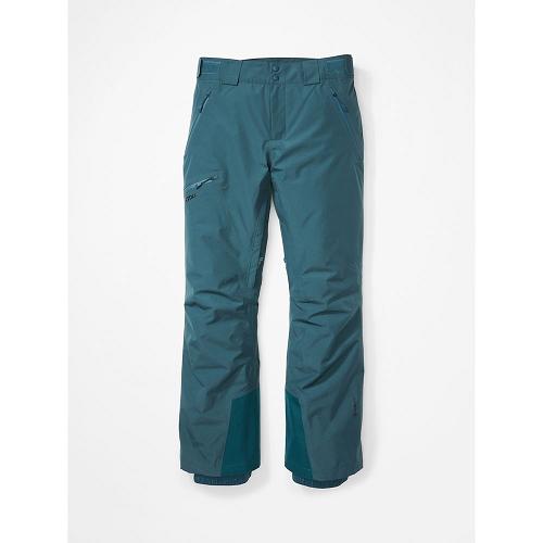 Marmot Ski Pants Blue Grey NZ - Lightray Pants Mens NZ2054713